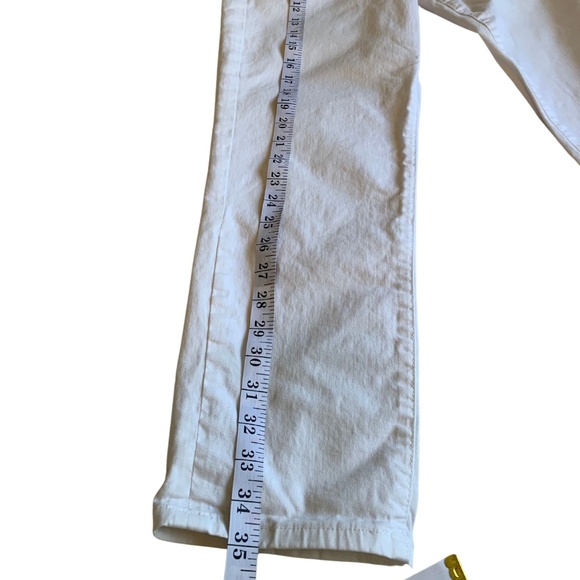 Calvin Klein White Jeans Size 8 - Picture 4 of 5